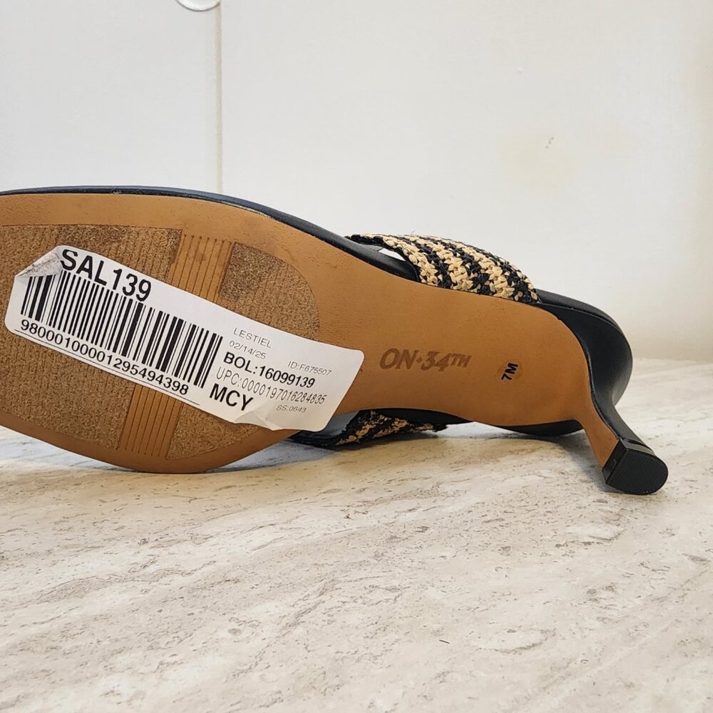 On 34th Women's Zaddie Thong Dress Sandals - Picture 5 of 8